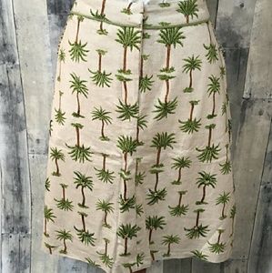 Palm tree skirt